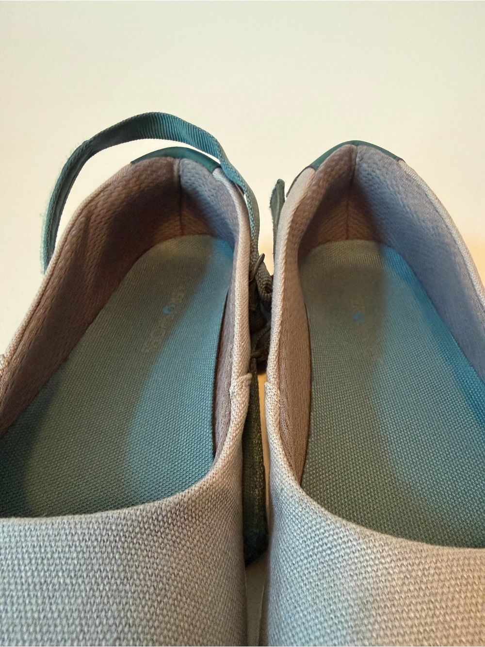 Xero Cassie Teal Mary Jane Flats Loafers Hemp Canvas Barefoot Shoe Womens Size 9 - Picture 12 of 16